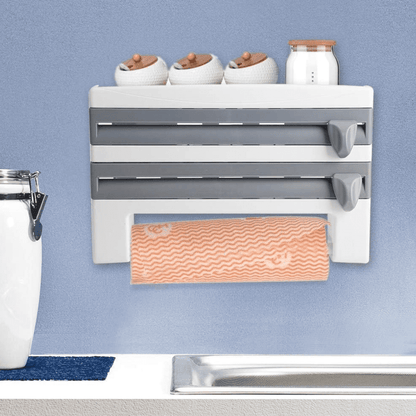 Dispensador de Papel de Cozinha 4 em 1