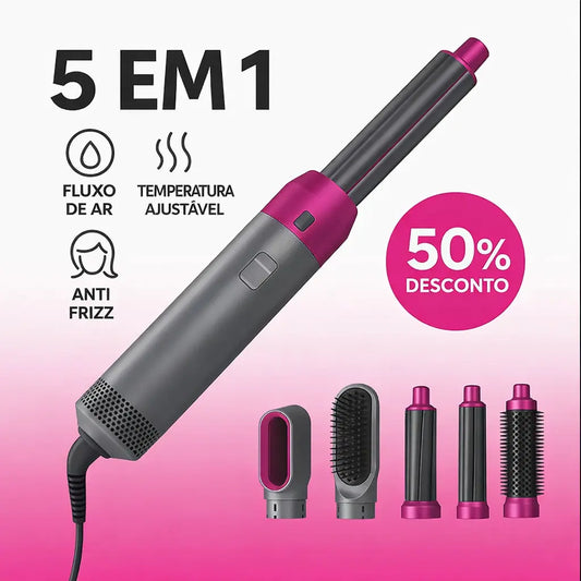 AirStyler™ 5 em 1 Escova Secadora Elétrica
