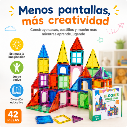 Juego Bloques Magnéticos 3D