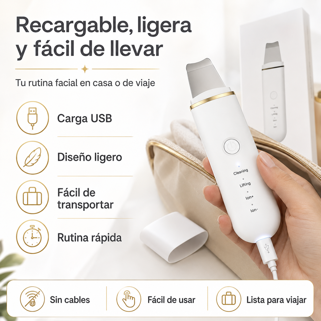 Exfoliante Ultrasónico Skintec®