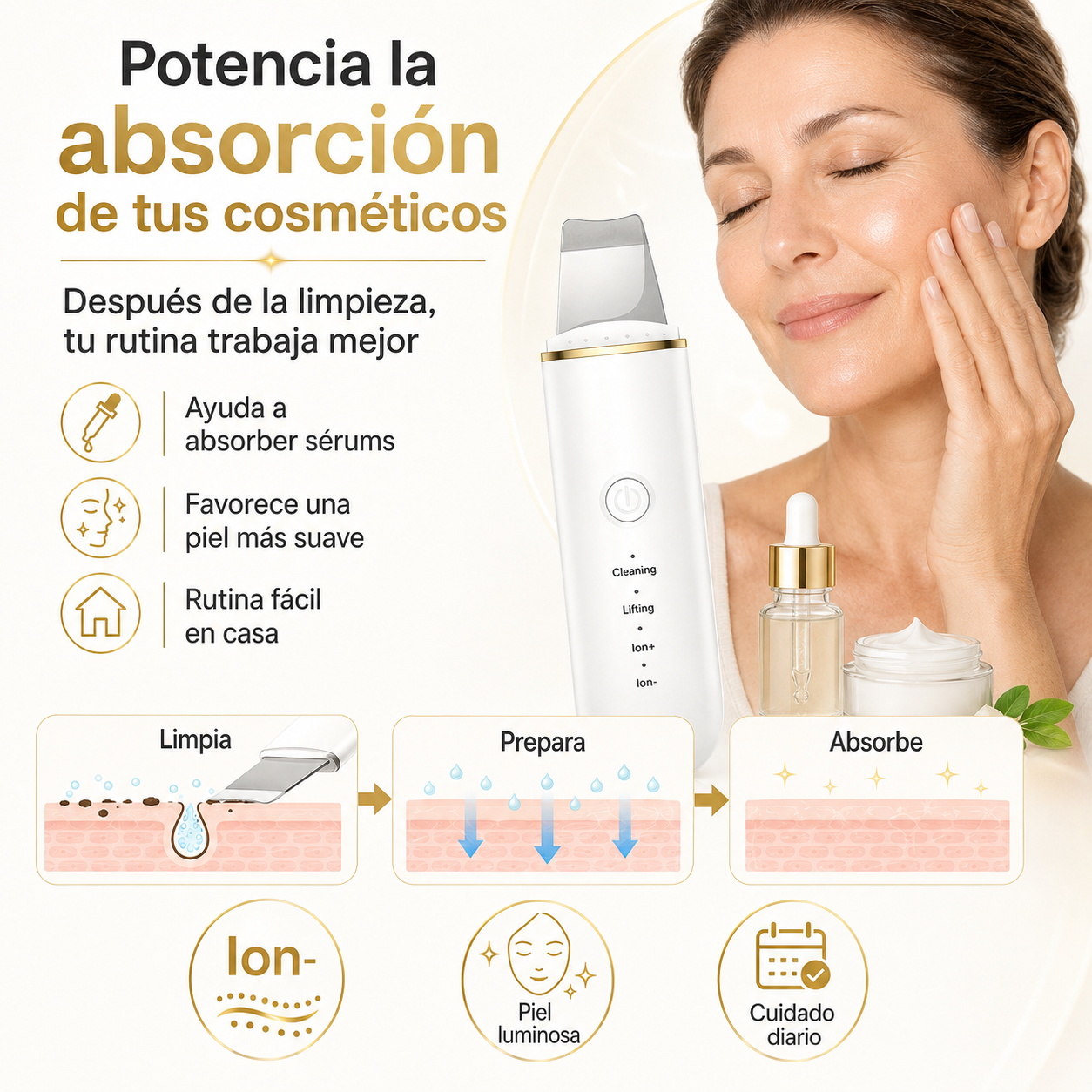 Exfoliante Ultrasónico Skintec®