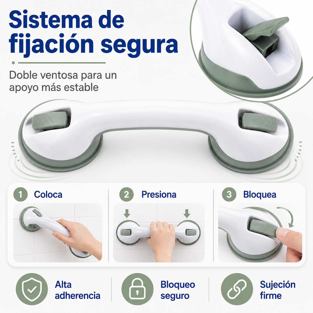 Agarradera de Mano con Ventosa Youcare®
