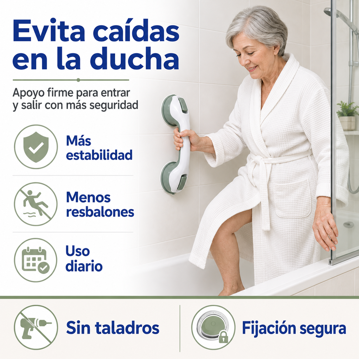 Agarradera de Mano con Ventosa Youcare®