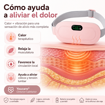 Cinturón Eléctrico Masaje y Calor Youcare®
