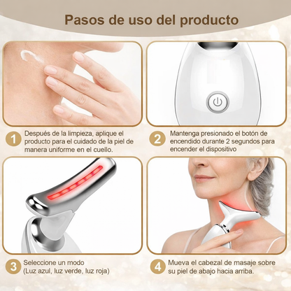 Skintec® Masajeador Facial Antiedad