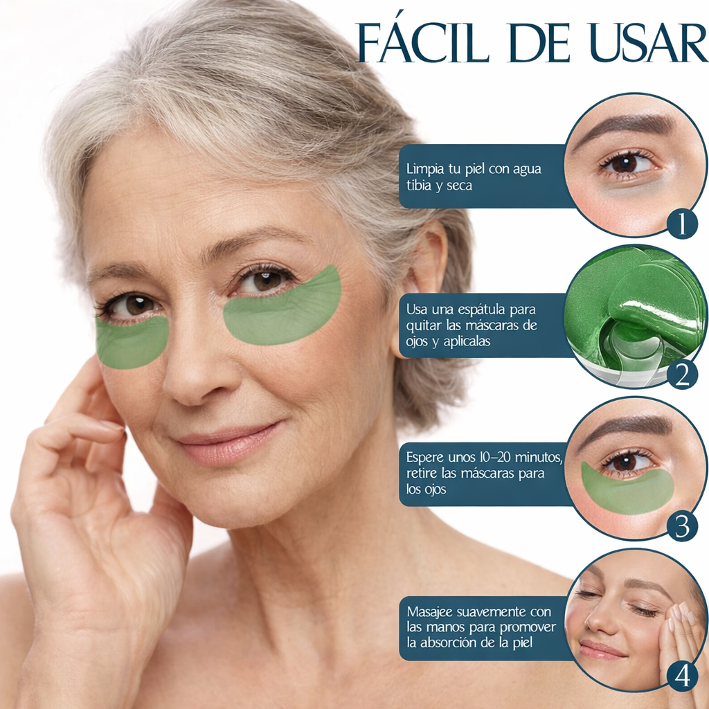 Parches de ojos Aloe Vera Skincare® (60 unidades)