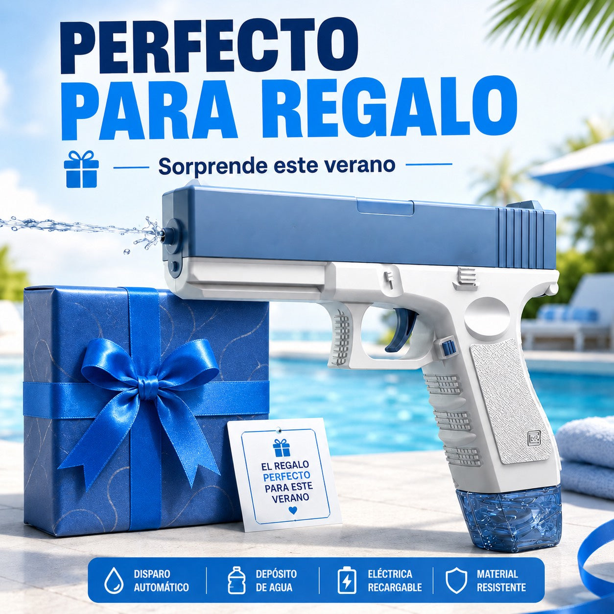 Pistola de agua Aquaglock®
