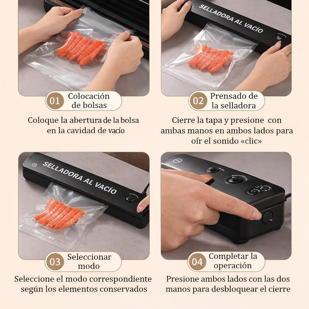 Envasadora al vacío Powerson® +10 bolsas