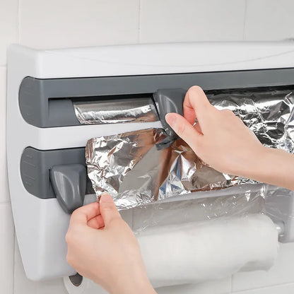 Dispensador de Papel de Cozinha 4 em 1
